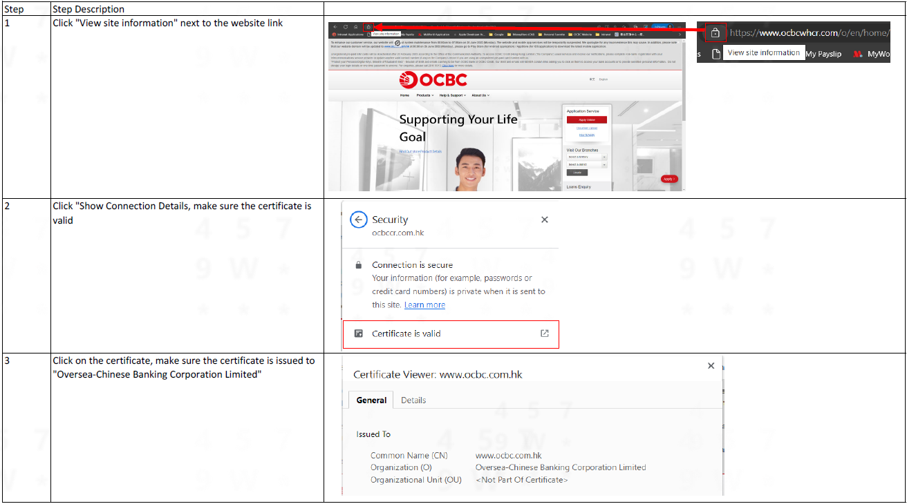 Website's identity authentications (Eng)